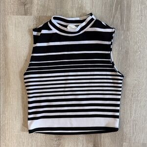 NWT Striped Sleeveless Women's Top